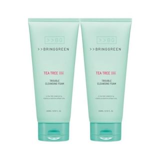 BRING GREEN - Tea Tree Cica Trouble Cleansing Foam Double Set