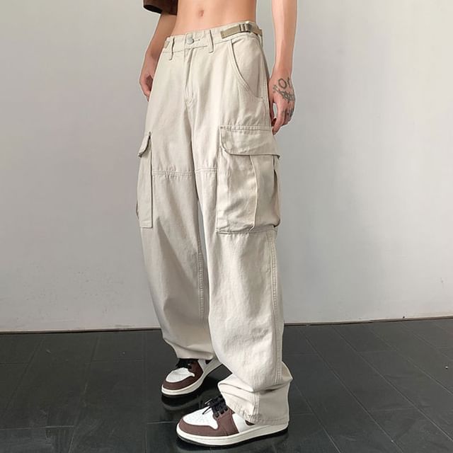 Koiyua-Cargohose mit weitem Bein