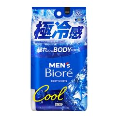 Kao Men's Biore Body Sheet Cool Ocean