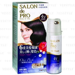 DARIYA - Salon De Pro Hair Color One Push Cream (#4V)