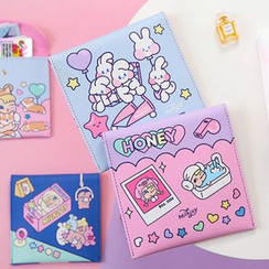 Carche(カルシェ) - カートゥーンプリント サニタリーポーチ Carche(カルシェ) - カートゥーンプリント サニタリーポーチ