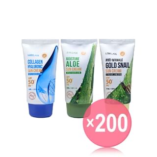 LEBELAGE - Sun Cream - 3 Types (x200) (Bulk Box)