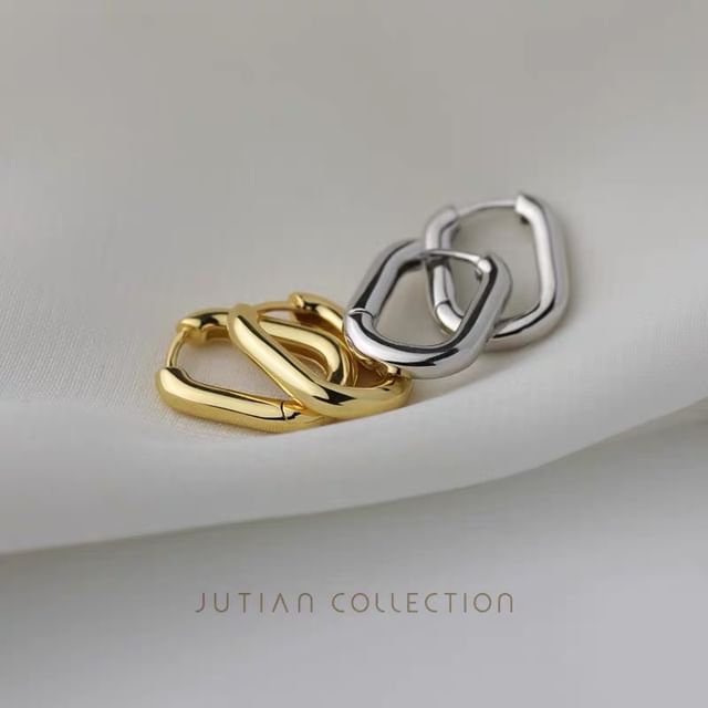 Chimerro-Glossy Hoop Earring