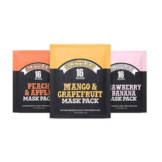 16brand - Sixteen Juicy Toks Mask Pack 25g (3 Types)