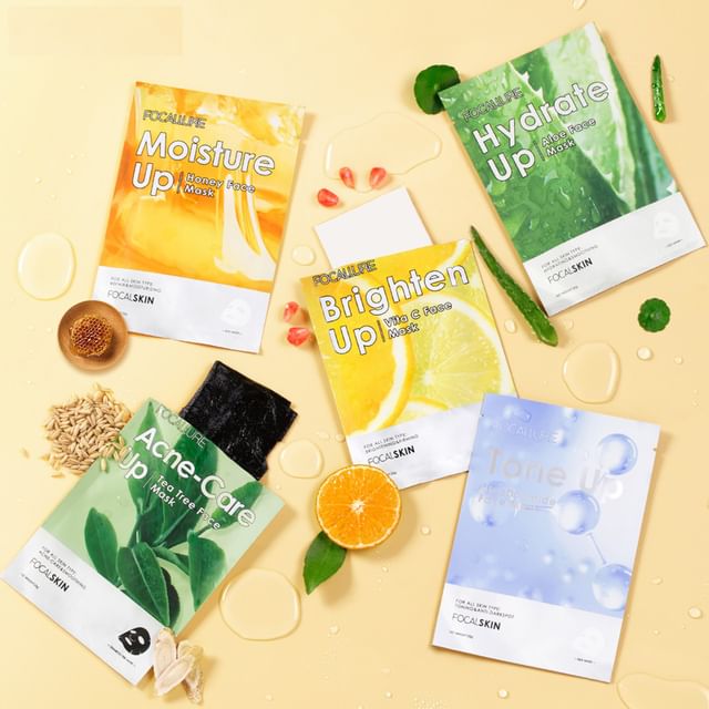 FOCALLURE-Face Mask - 4 Types
