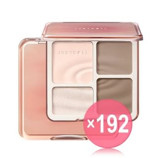 Judydoll - 2 IN 1 Highlighter Contour Palette - 4 Colors (x192) (Bulk Box)
