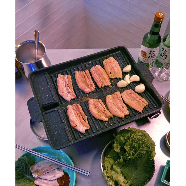 3COINS Korean Barbecue Plate YesStyle