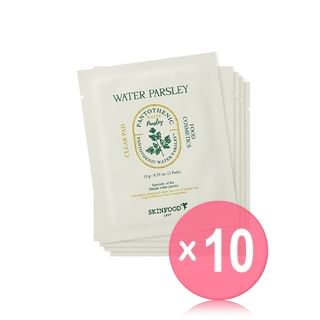 SKINFOOD - Pantothenic Water Parsley Clear Pad Pouch Set (x10) (Bulk Box)