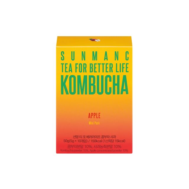 SUNMANC-Tea For Better Life Kombucha - Tè Fermentato Kombucha 8 Varianti