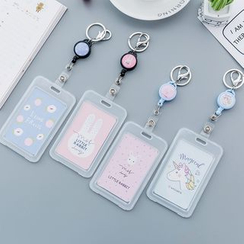 Fun House - Retractable Card Holder (Various Colors) Fun House - Retractable Card Holder (Various Colors)