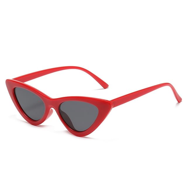 Aisyi-Plastic Cat Eye Sunglasses