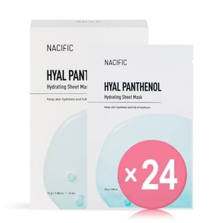 Nacific - Hyal Panthenol Hydrating Sheet Mask Set (x24) (Bulk Box)