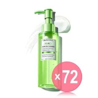 SKINTIFIC - 3X Acid Acne Gel Cleanser (x72) (Bulk Box)