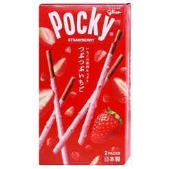 Glico - Pocky Biscuit Sticks Strawberry Flavor (Pack of 2) Glico - Pocky Biscuit Sticks Strawberry Flavor (Pack of 2)