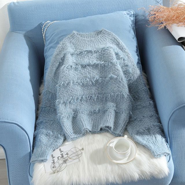 Zosseau-Fringed Sweater