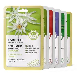 LABIOTTE - Real Nature Sheet Mask 1pc (6 Types)