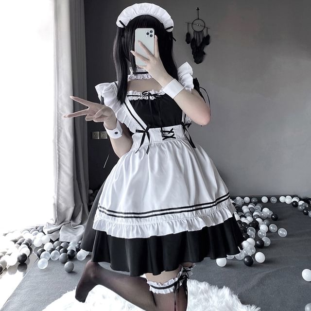 Candyiry-Maid Lingerie Costume Set