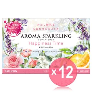 BATHCLIN - Aroma Sparkling Happiness Time Bath Salt (x12) (Bulk Box)