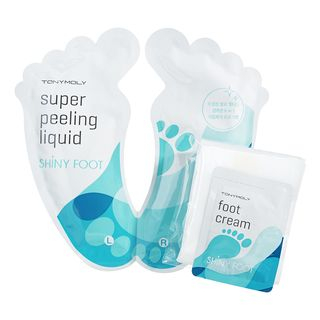 TONYMOLY - Super Peeling líquido Shiny Foot (1 par)
