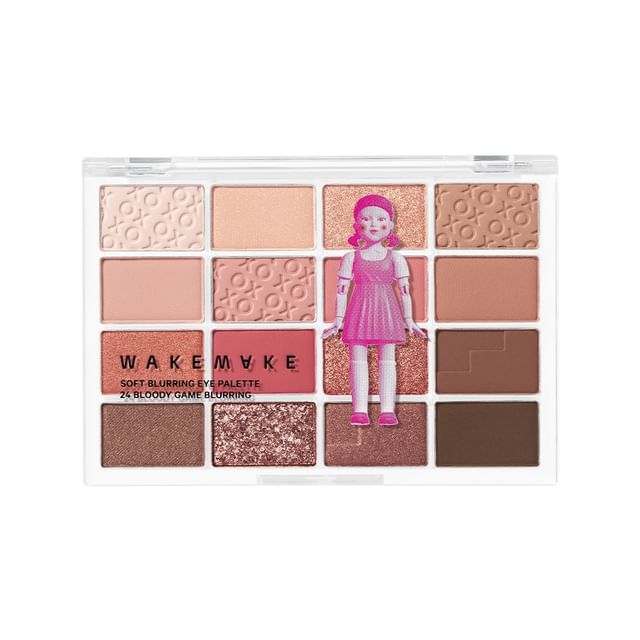 WAKEMAKE - Soft Blurring Eye Palette Squid Game Edition | YesStyle