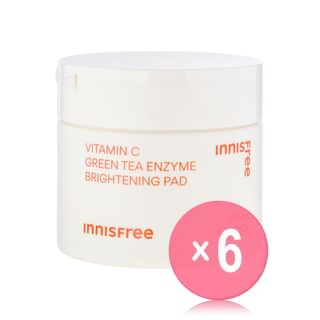 innisfree - Vitamin C Green Tea Enzyme Brightening Pad (x6) (Bulk Box)