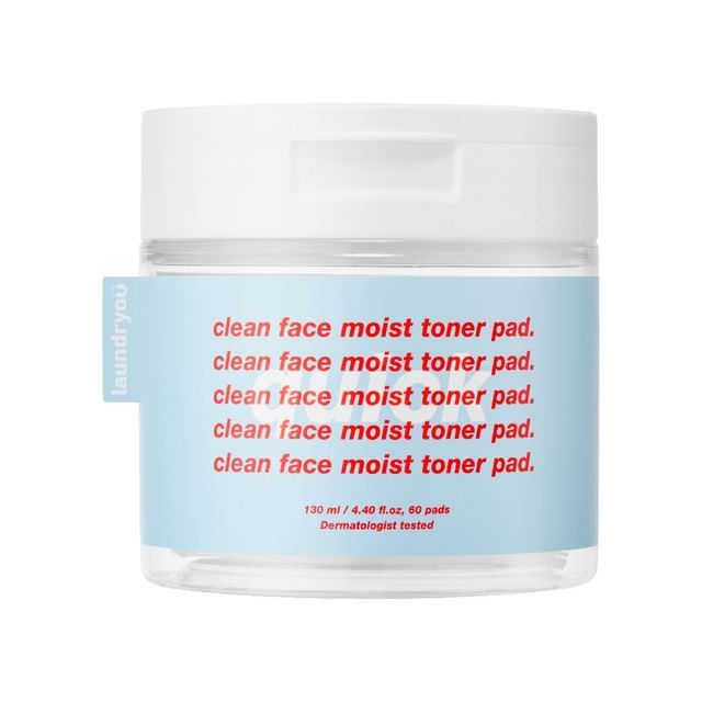 laundryou-Clean Face Moist Toner Pad Quick