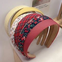 Miss Floral - Printed Fabric Headband - 5 Types Miss Floral - Printed Fabric Headband - 5 Types