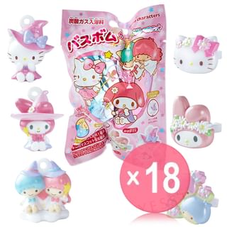 Sanrio - Sanrio Characters Accessories Bath Ball (x18) (Bulk Box)