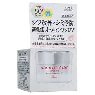 Kose - Grace One Wrinkle Care White Moist Gel Cream UV SPF 50+ PA++++