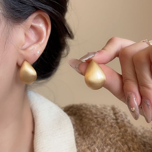 Jael-Metal Tear Drop Earring
