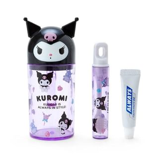 Sanrio - Kuromi Toothbrush & Cup Set