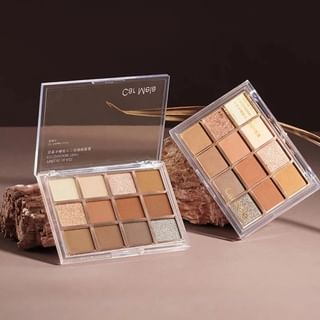 CAR MELA - Twelve Glaze Glitter Eyeshadow Palette