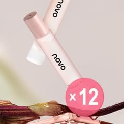 NOVO - Fruity Nourishing Lip Essence Oil - 3 Flavors (x12) (Bulk Box)