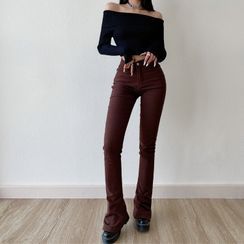 LIVIE - Mid Rise Flared Jeans