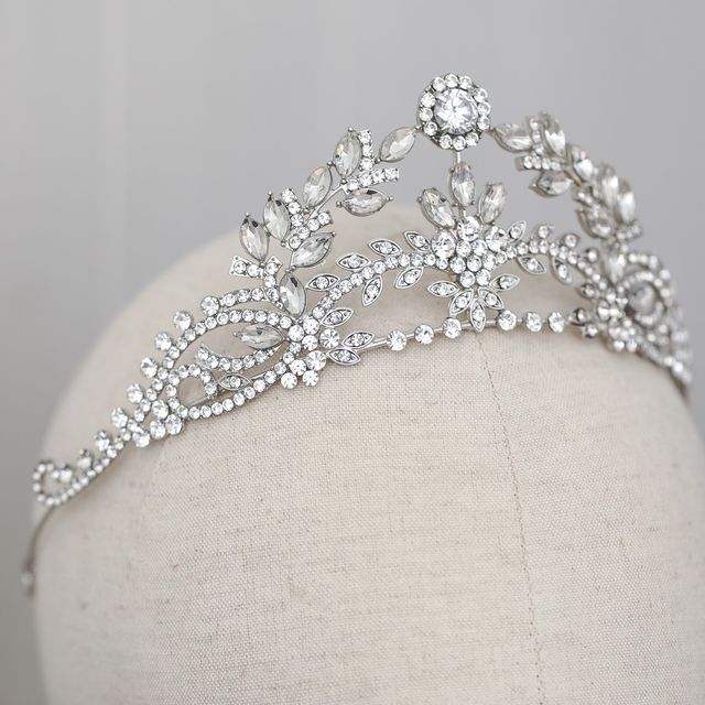 Vivian Design - Rhinestone Tiara | YesStyle