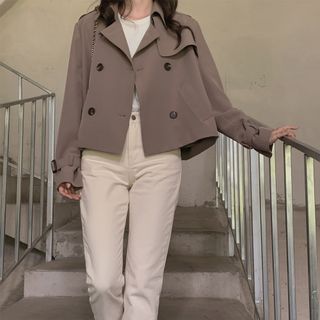 short trench coat mango