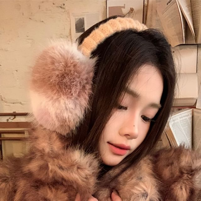 Combon-Faux Fur Earmuffs