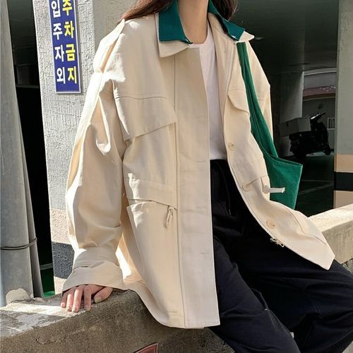 parcialidad representación En riesgo Lady Suga - Shirt Jacket | YesStyle