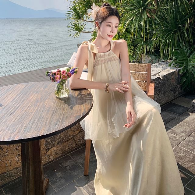 navy blue dress for baby girl Missacc Bride Two-Piece Wedding Dresses with Chiffon Lace Short Sleeves A-Line Bridal Dress main image 0