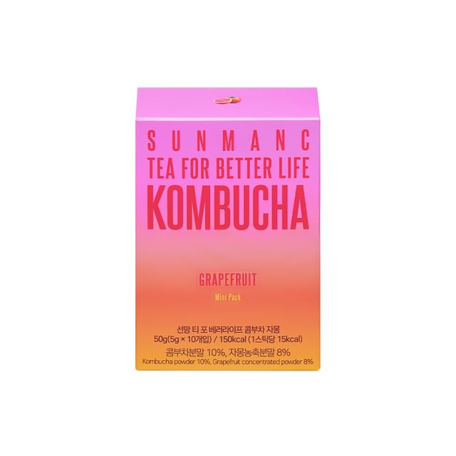 SUNMANC-Tea For Better Life Kombucha - Tè Fermentato Kombucha 8 Varianti