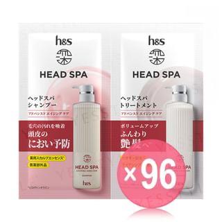 h&s - Head Spa Advanced Aging Care Shampoo & Treatment Trial Set (x96) (Bulk Box)
