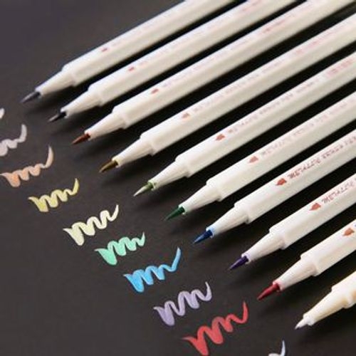 Cute Essentials - Set of 10: Colored Fine-Tip Markers