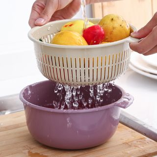 NEJA-2-layer Plastic Colander