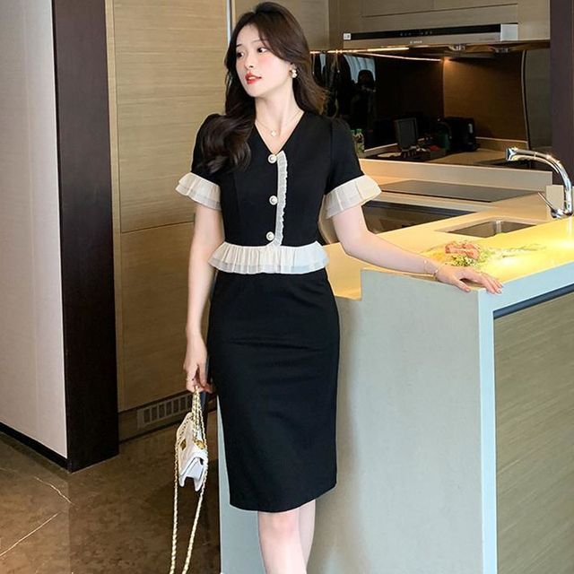 open lace back dress Amazon.com: AOMEI Elegant Pearl Beaded Velvet Cocktail Dresses for Women  Fall Long Sleeve Peplum Bodycon Square Neck Midi Party Dress(Blue,M) :  Clothing, Shoes & Jewelry main image 1