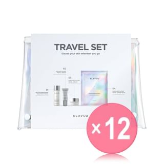 KLAVUU - White Pearlsation Travel Set (x12) (Bulk Box)