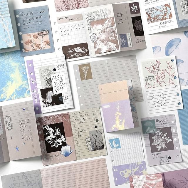 OH-LEELY-Print Diary Background Decorative Paper Various Designs