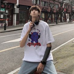 Lazi Boi - 中袖印花T裇 Lazi Boi - 中袖印花T裇