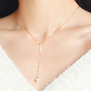Pearl y necklace hotsell