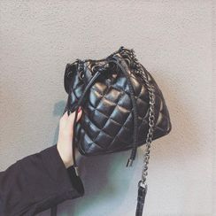 Aisis - Quilted Bucket Bag
