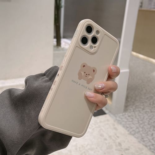 kloudkase - Bear Phone Case - iPhone 14 Pro Max / 14 Pro / 14 / 14